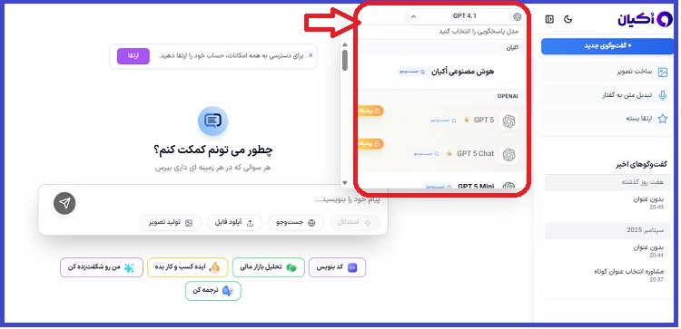 مدل های هوش مصنوعی